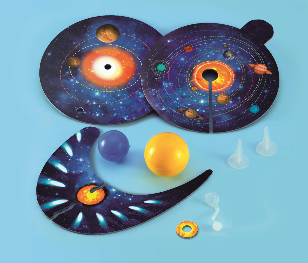 Farbe Experiment Planeten und Kometen Wissenschaftsset Clementoni