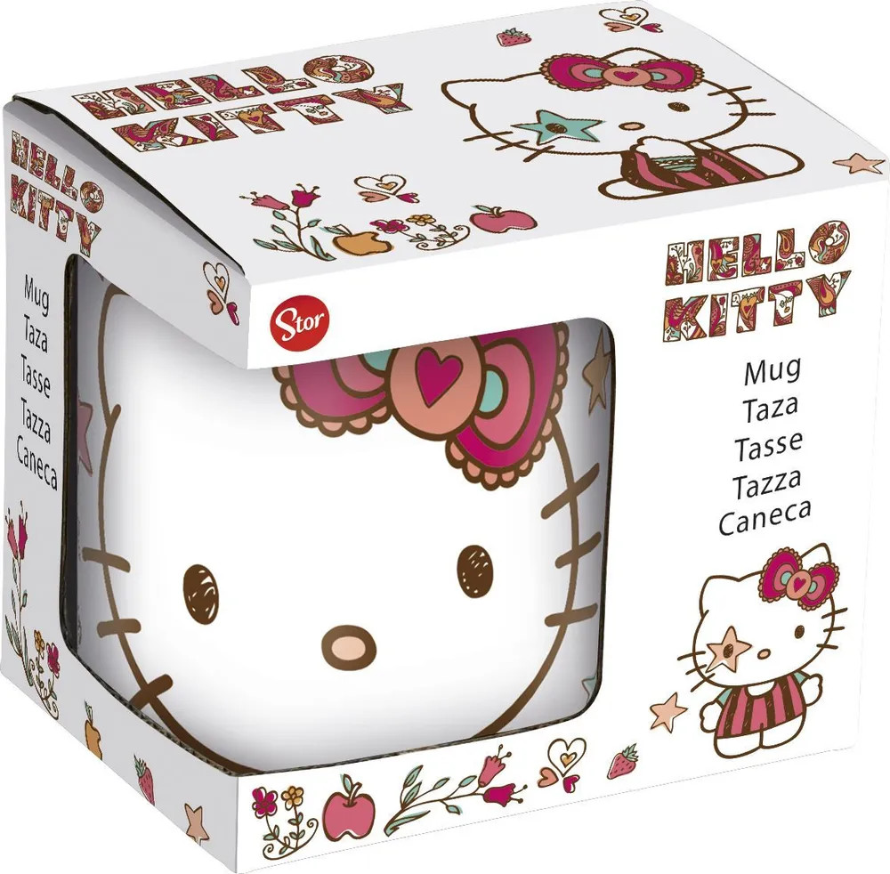 Hello Kitty Stars Porzellantasse 325 ml (11 oz) in Geschenkschachtel