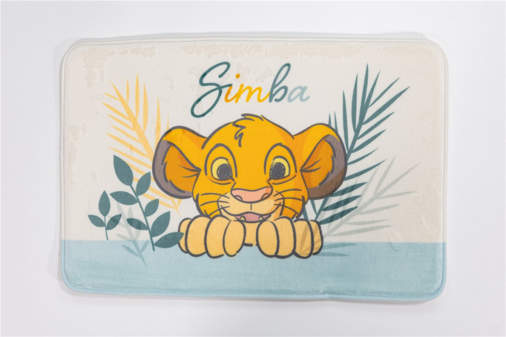 Disney Der König der Löwen Simba Fußmatte, Badvorleger 40x60 cm