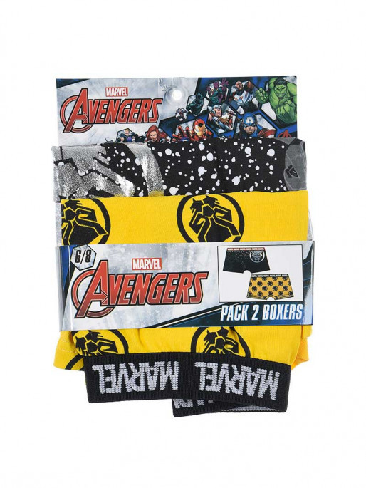 Avengers Kinder Boxershorts 2 Stück/Packung