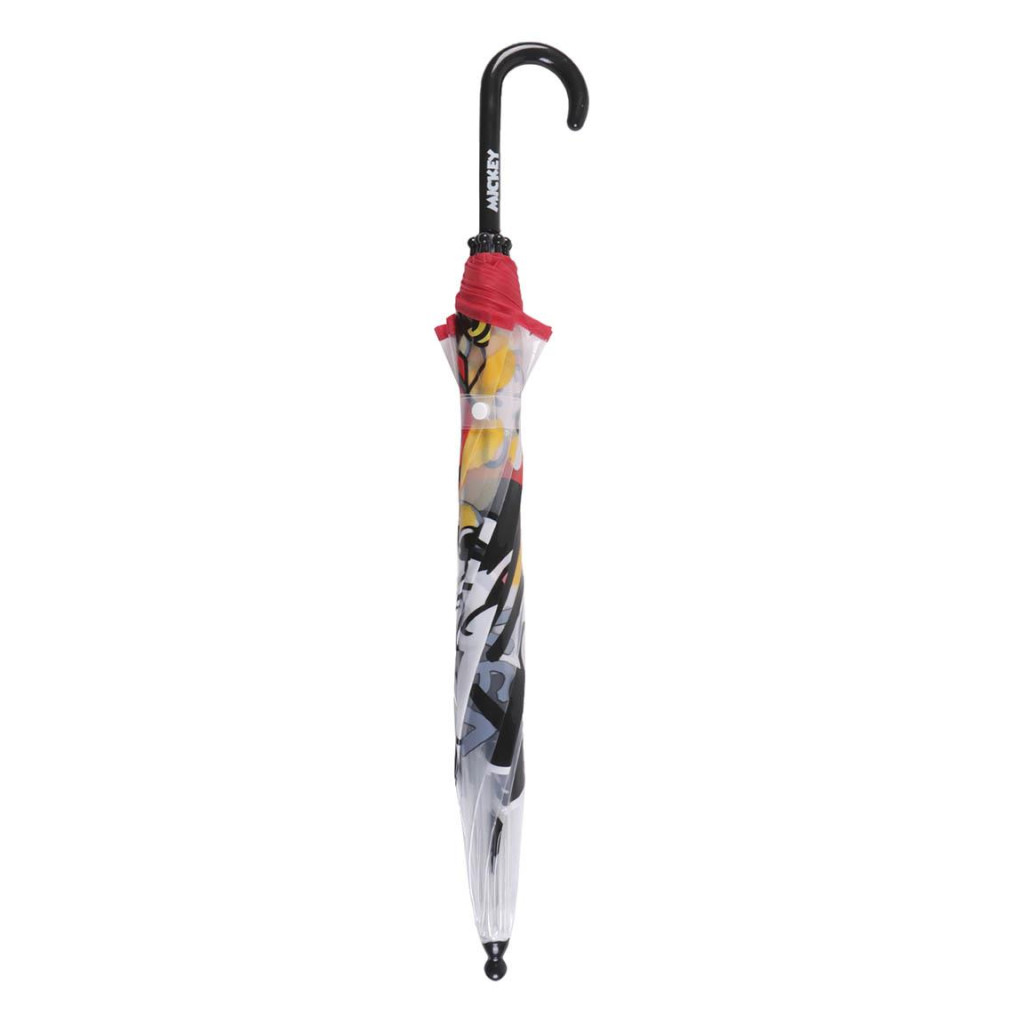 Disney Mickey  Kinder transparenter Regenschirm Ø71 cm