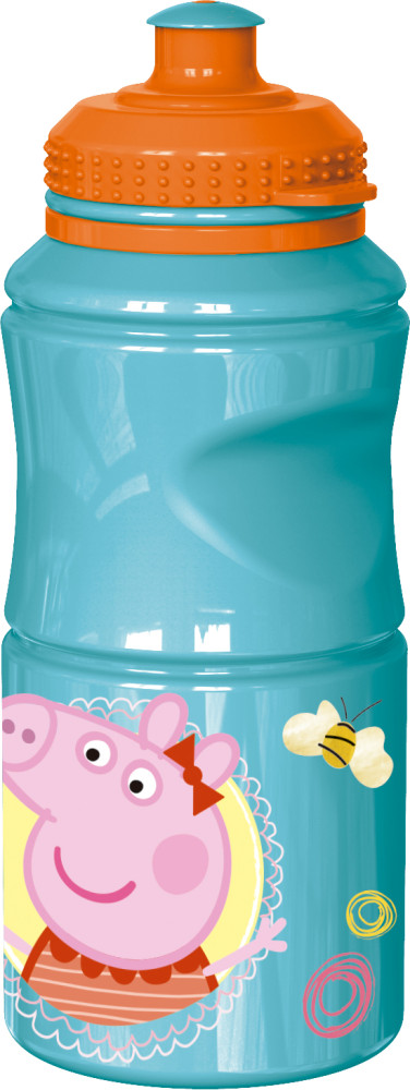Peppa Wutz Kindness Hold Trinkflasche, Sportflasche 380 ml