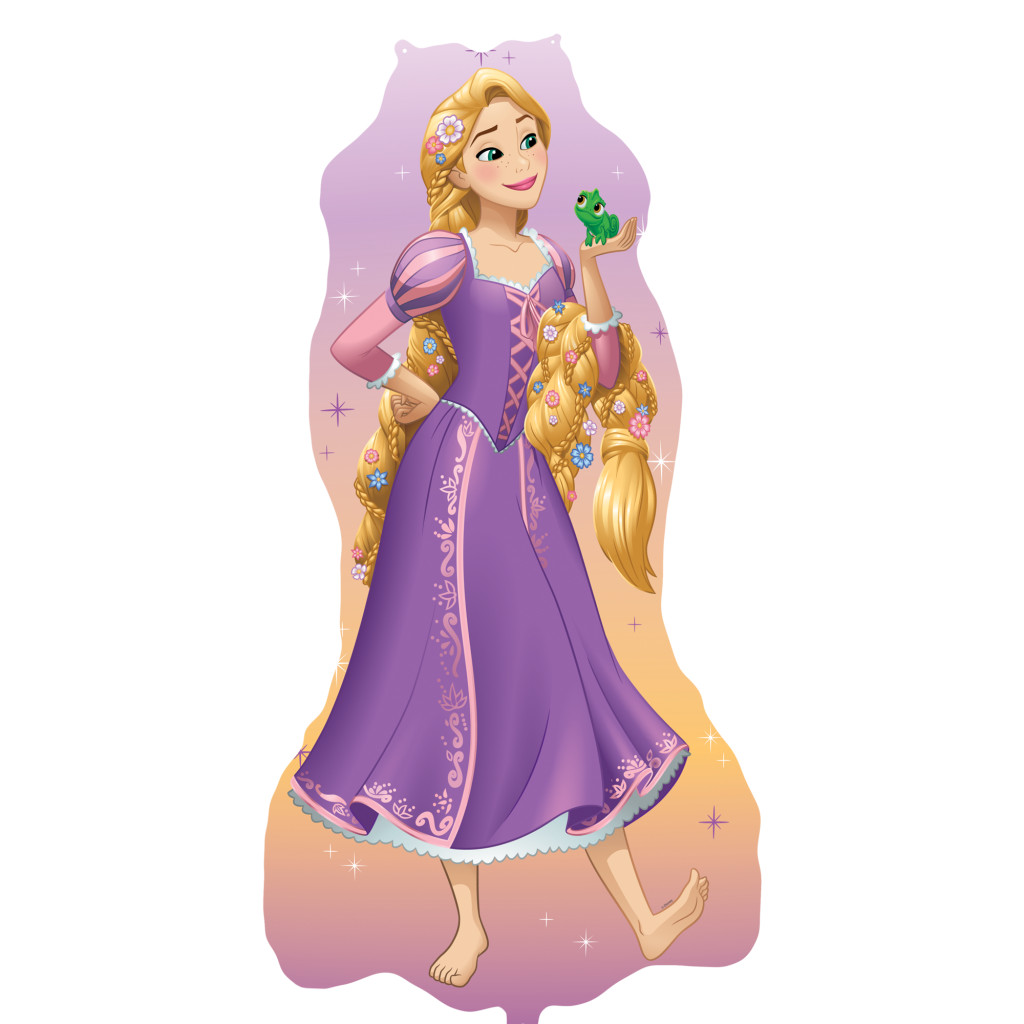Disney Prinzessin Rapunzel Folienballon 58x101 cm