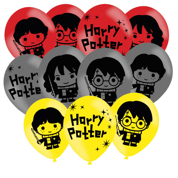 Harry Potter Graphic Ballon, 6 Stück Ballon 11 Zoll (27,5 cm)