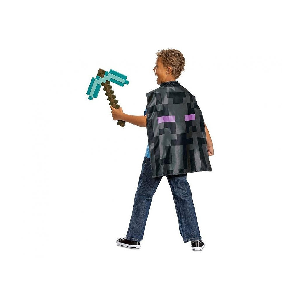 Minecraft Hacke und Umhang Set