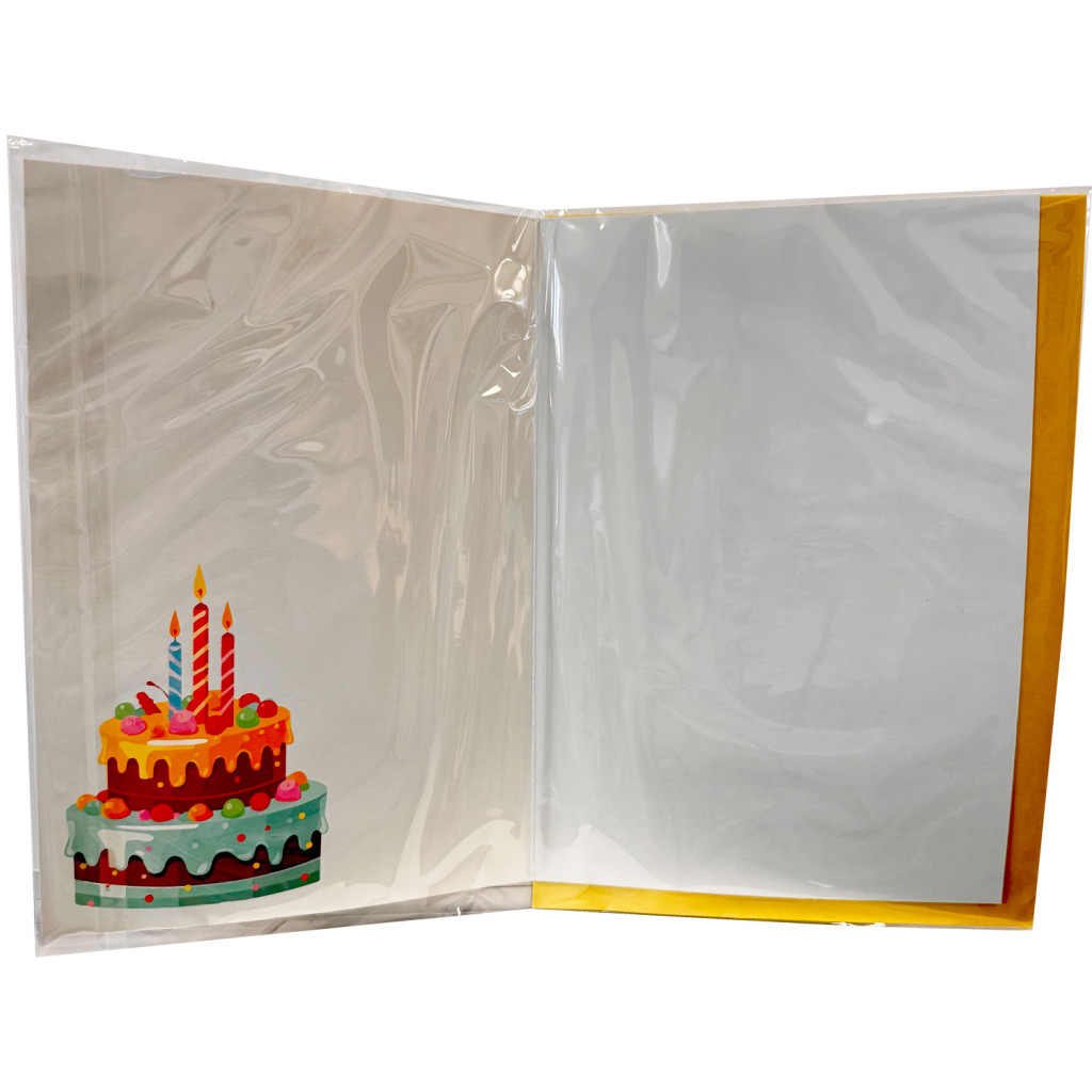 Geburtstag Cake Happy Birthday 3D Grußkarte
