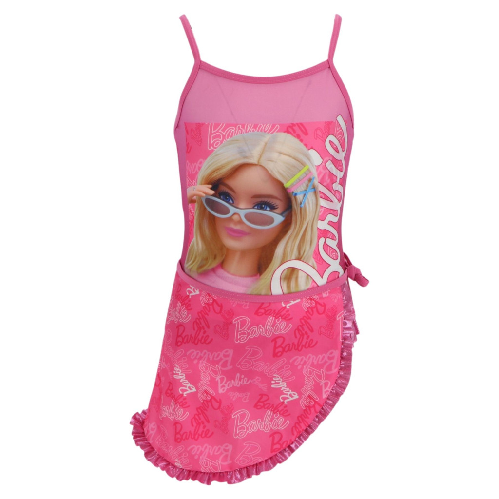 Barbie Style Kinder Badeanzug und Sarong Set 3-8 Jahre