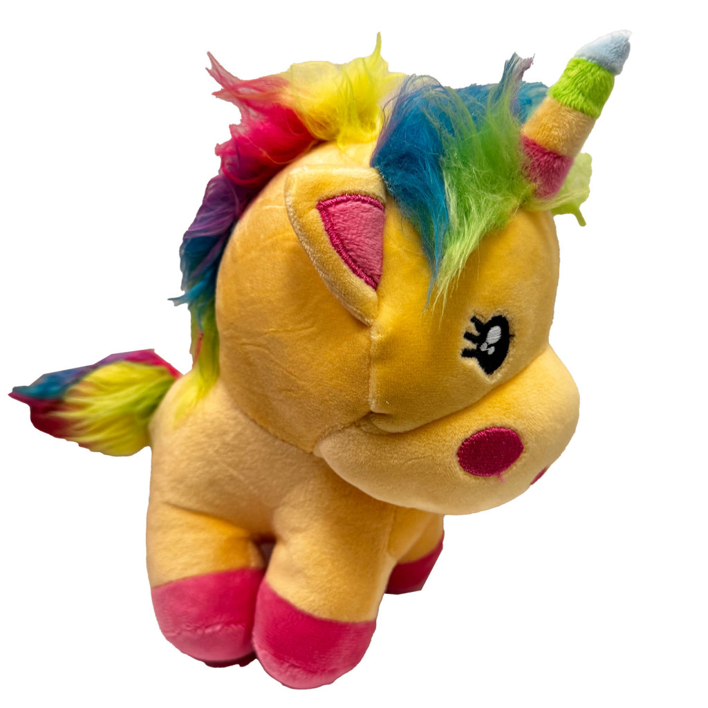 Einhorn Yellow Plüschfigur 16 cm