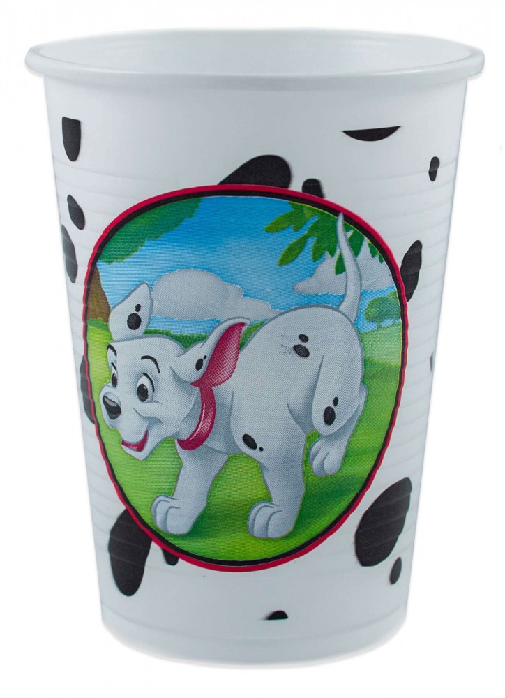 Disney 101 Dalmatiner Play Plastikbecher 8 Stk 200 ml