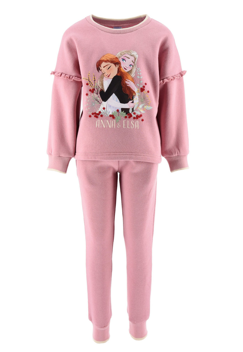 Disney Eiskönigin Kinder-Pailletten-Trainingsanzug, Jogging-Set 4 Jahre