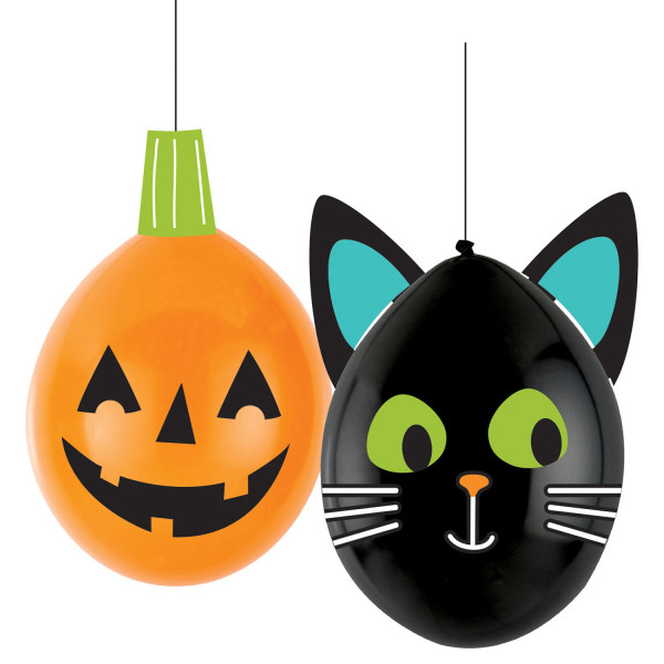 Halloween Friends hängender Ballon, 2 Stück 12 Zoll (30 cm) Halloween Friends hängender Ballon, 2 Stück 12 Zoll (30 cm)