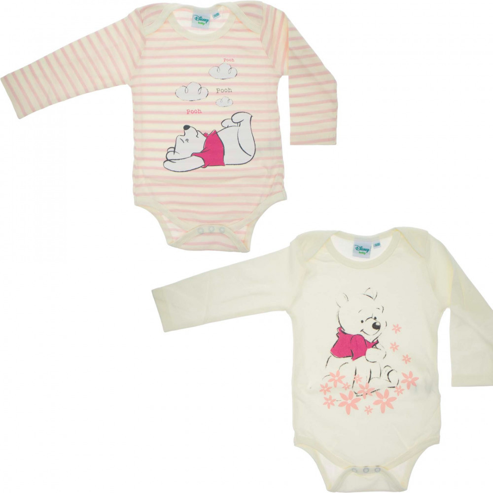 Disney Winnie Puuh Baby-Body 2 Stück 68/74 cm