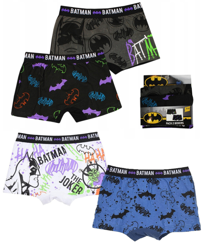 Batman Kinderboxershorts 2 Stück/Paket Batman Kinderboxershorts 2 Stück/Paket