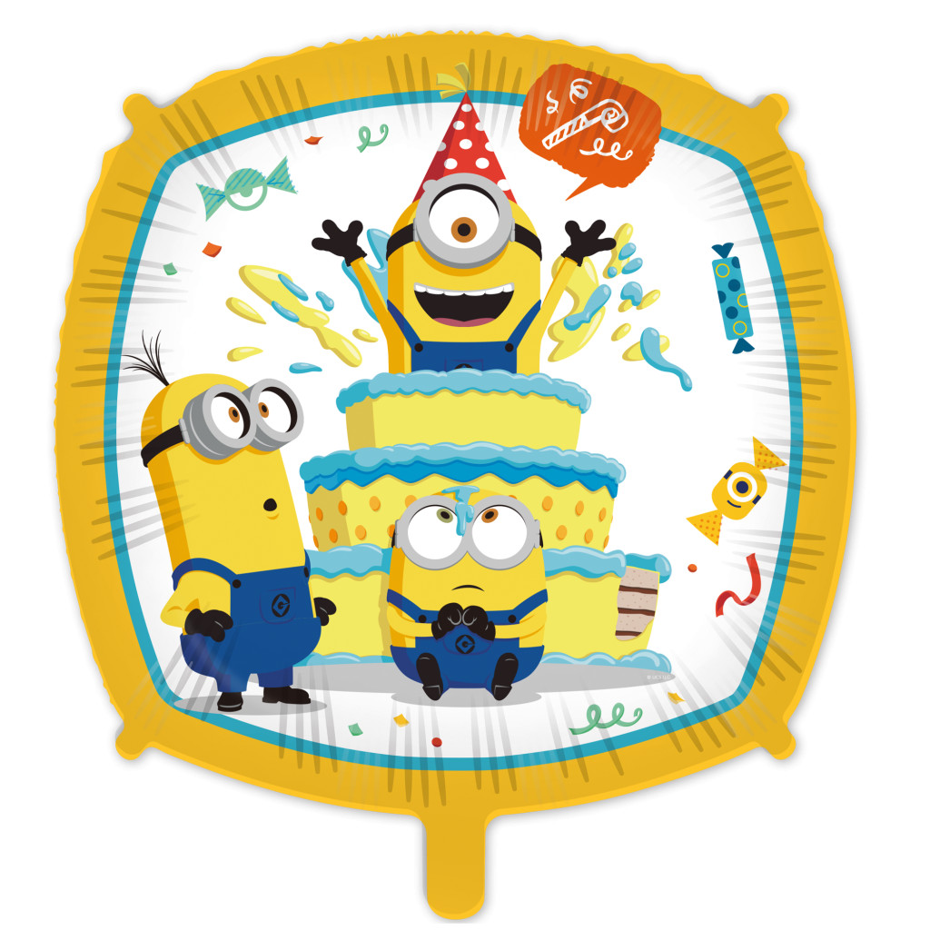 Minions Cake Folienballon 46 cm