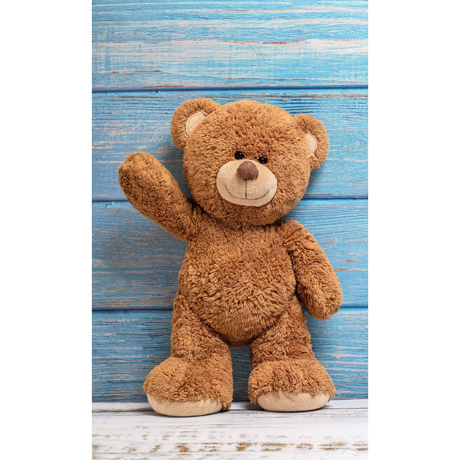 Bär Blue Handtuch Gesichtstuch, Handtuch 30x50cm