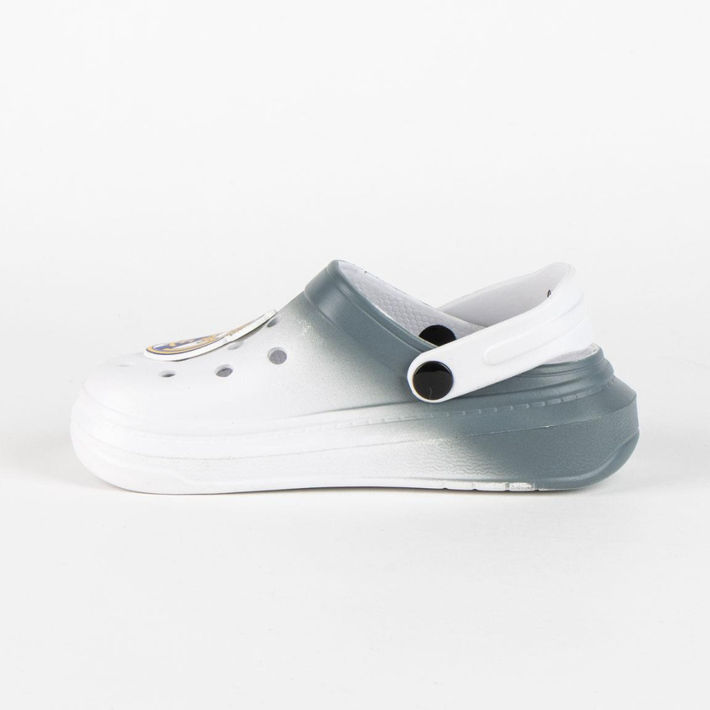 Real Madrid Coat of Arms White Kinderclogs 28/29