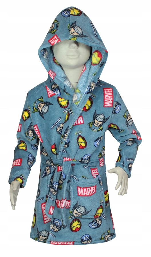 Avengers Marvel Kinder Bademantel 4-10 Jahre