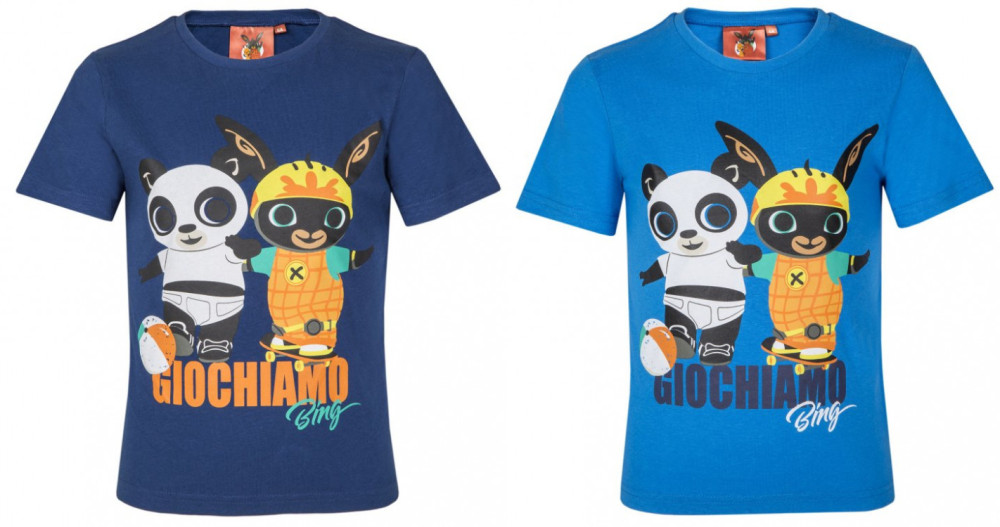 Bing kurzes Kinder-T-Shirt, Oberteil 3-6 Jahre