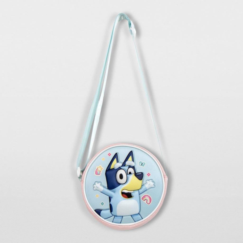 Bluey Cheerful 3D Umhängetasche