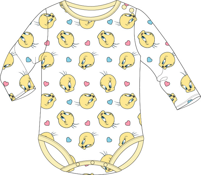 The Looney Tunes Baby-Body, Strampler (68-92)