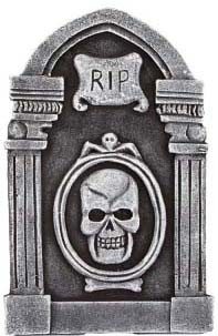 Halloween Grabstein Dekoration 31 cm