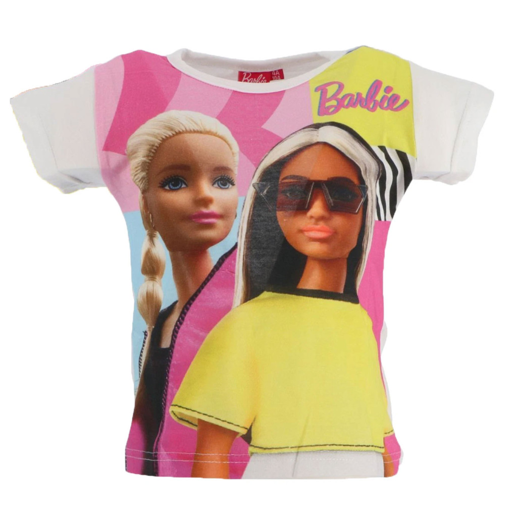 Barbie Icon Kinder Kurzarm T-Shirt, Oberteil 3-8 Jahre