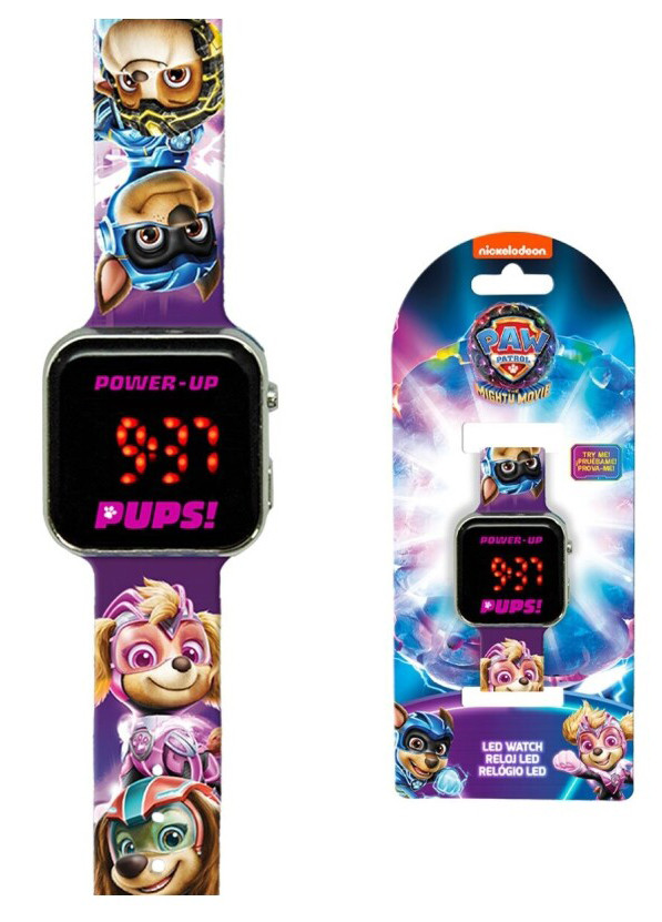 Paw Patrol Knights Skye digitale LED-Uhr