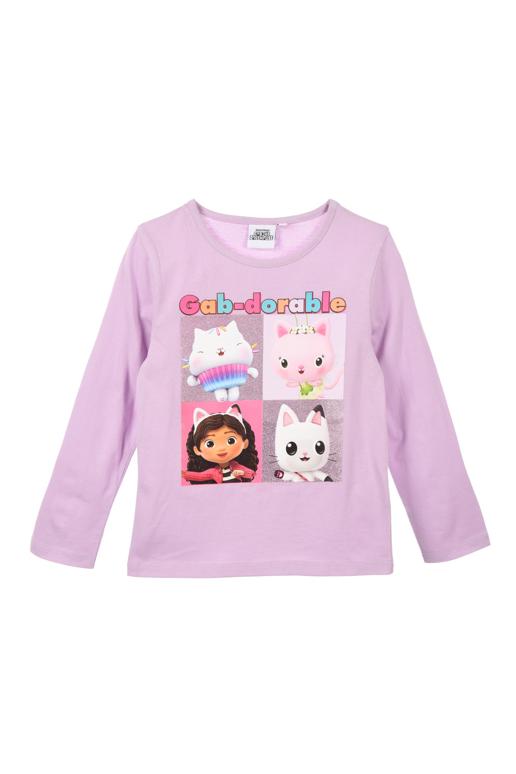 Gabby's Dollhouse Gab-dorable Kinder Langarmshirt, Oberteil 3 - 8 Jahre / 98 - 128 cm