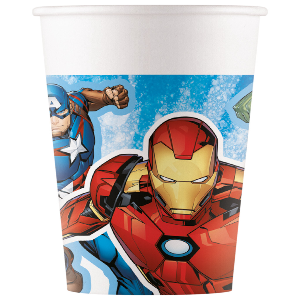 Avengers Evergreen Pappbecher 8 Stk 200 ml FSC