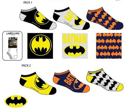Batman Kinderfußsocken 23-34