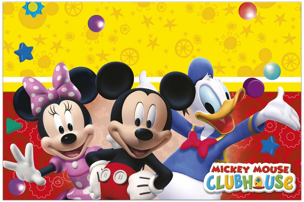 Disney Mickey  Playful Kunststofftischdecke 120x180 cm