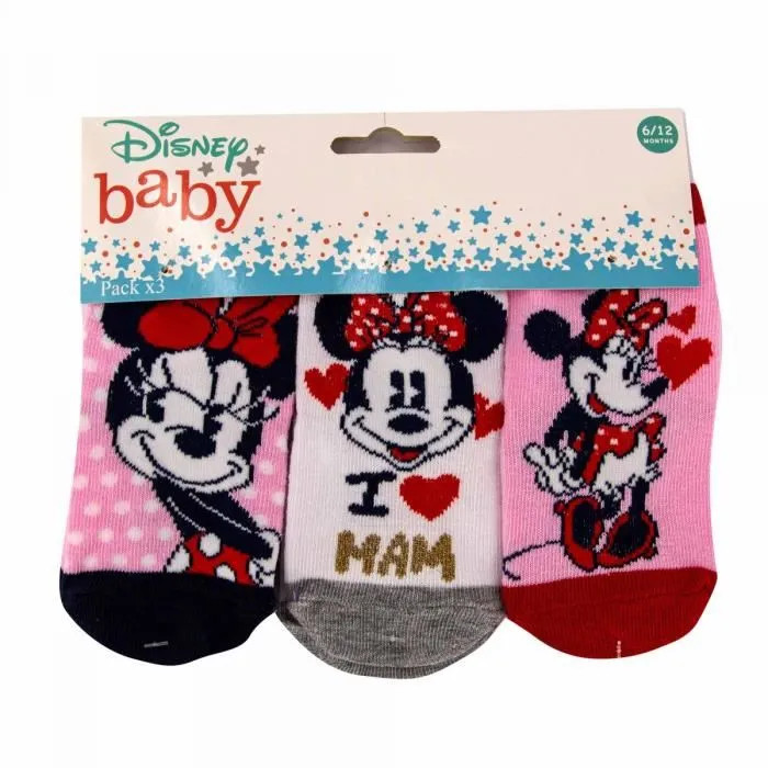 Disney Minnie  Baby Socken 0-12 Monate
