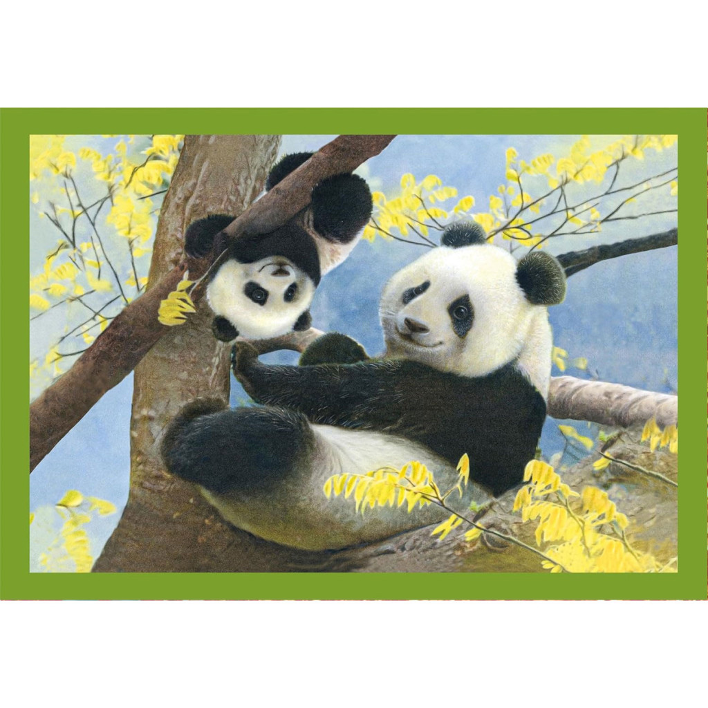 Tiere Baby Cuddles 4 in 1 Puzzle Clementoni