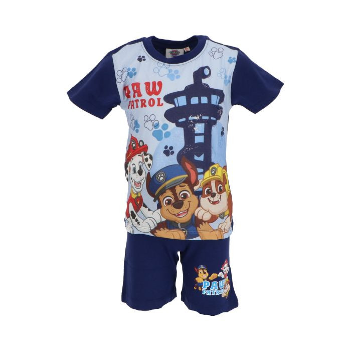 Paw Patrol Tower Kinder kurze Pyjamas 2-6 Jahre