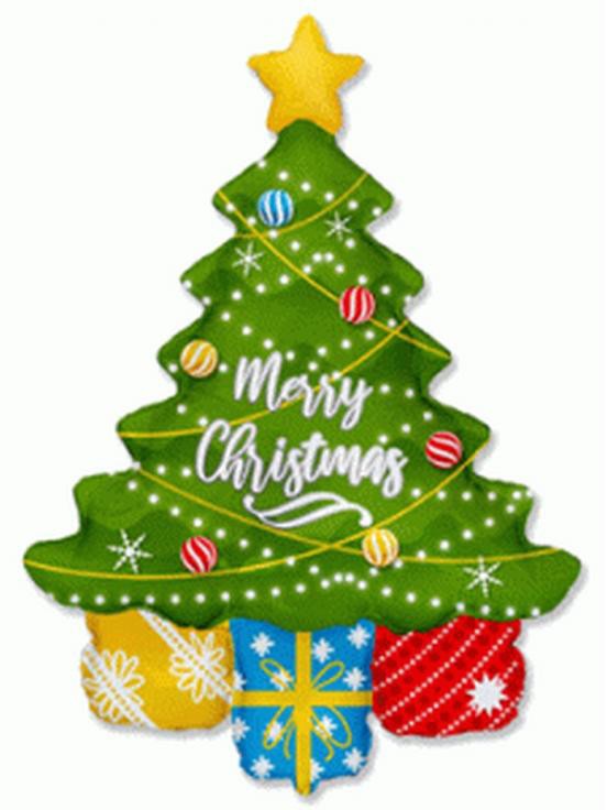 Weihnachten Weihnachtsbaum, i Folienballon 108 cm