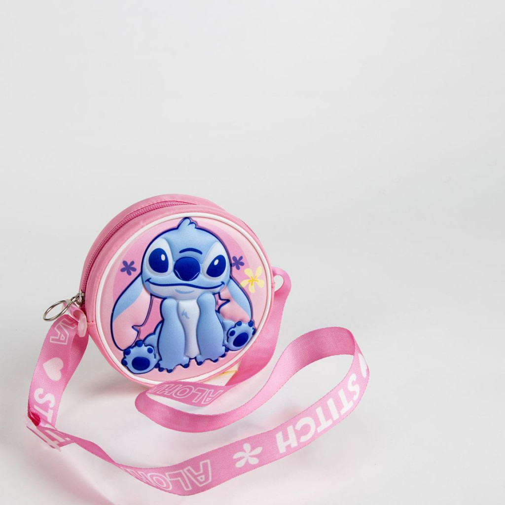 Disney Lilo und Stitch Aloha 3D Schultertasche, Umhängetasche