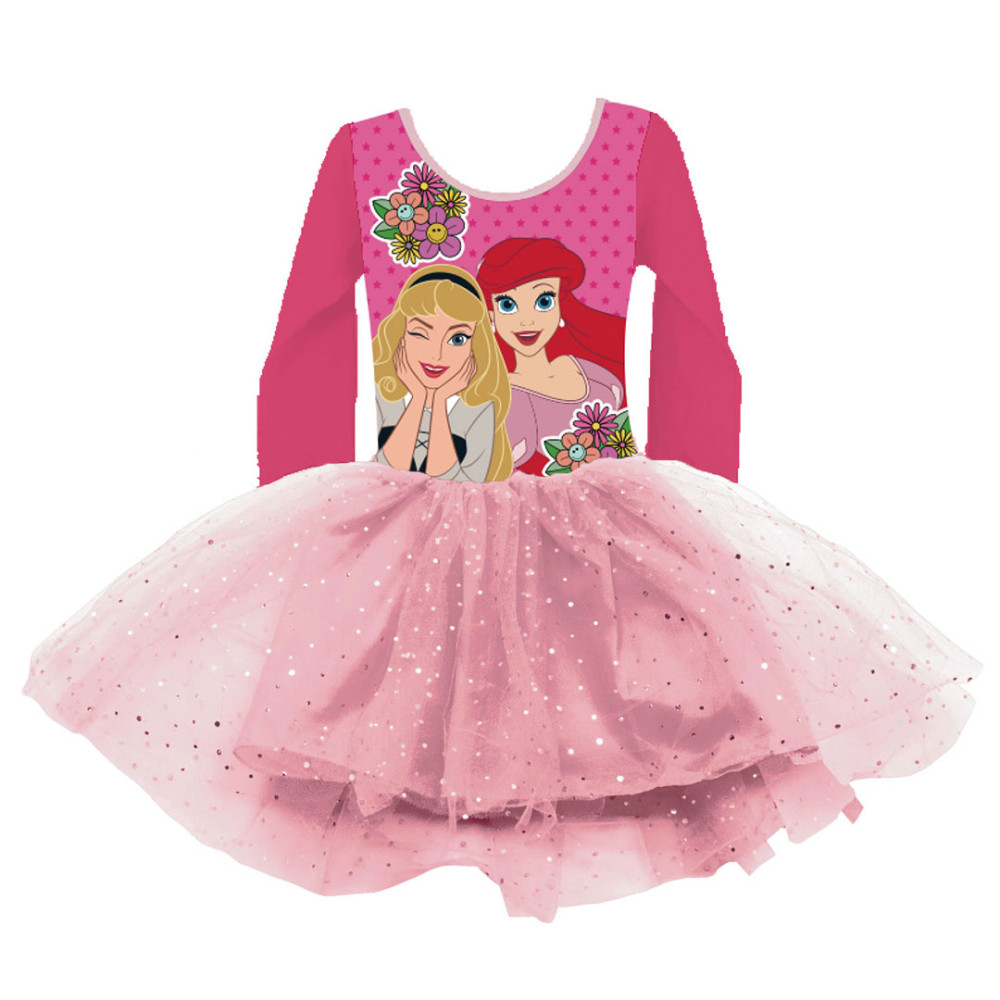Disney Prinzessin Flowers Kinder Tüll Ballettkleid 2-6 Jahre