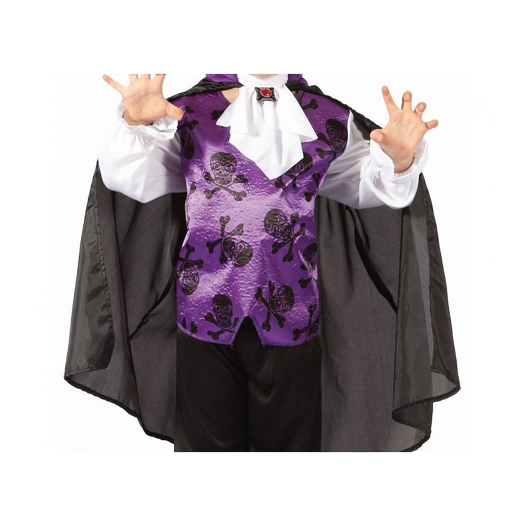 Halloween Purple Vampirkostüm 92/104 cm