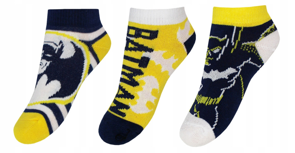 Batman Kinder-Sneaker-Socken 23-34
