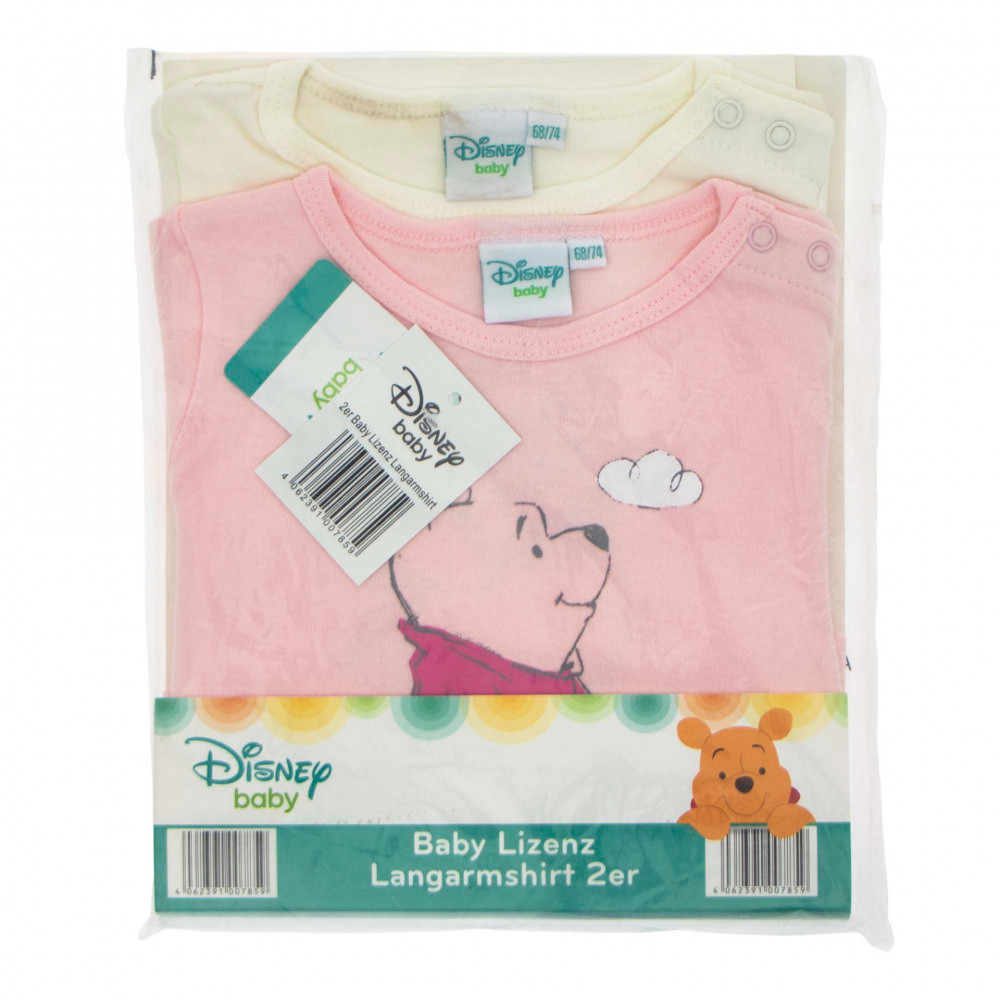 Disney Winnie Puuh Baby T-Shirt, Oberteil 2 Stück