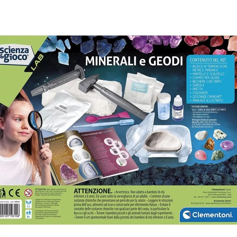 Farbe Science Botanisches Labor-Set Clementoni