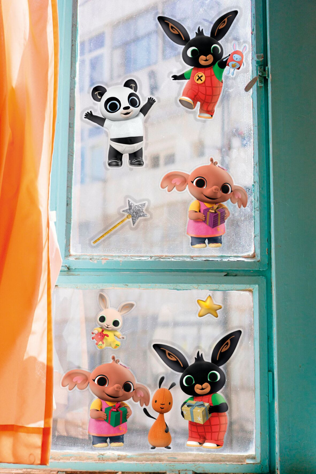 Bing Fun Fensteraufkleberset