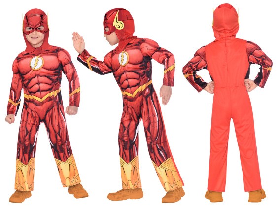 The Flash Kostüm 3-4 Jahre
