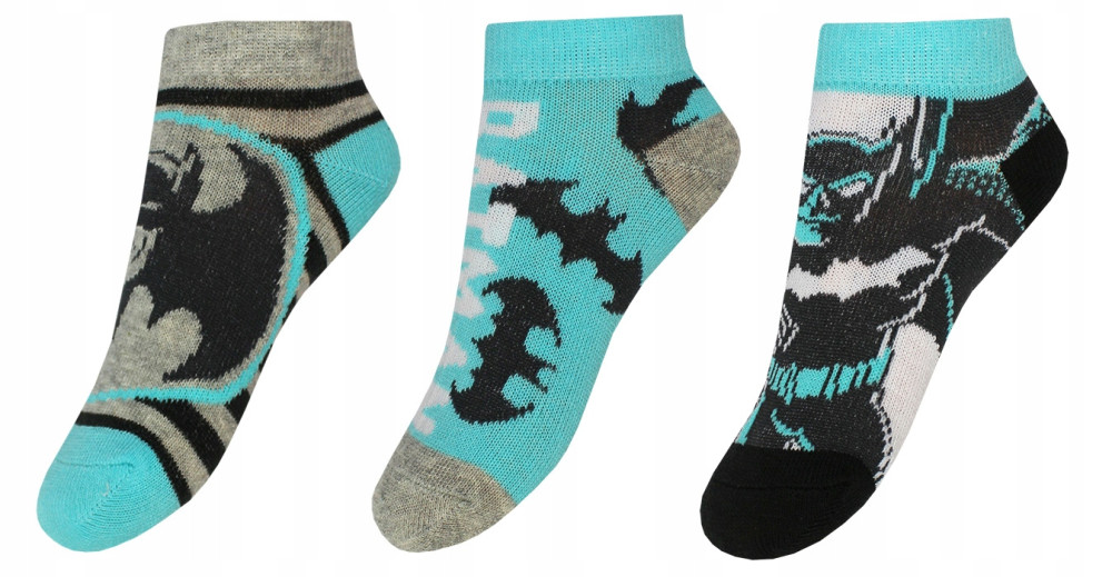 Batman Kinder-Sneaker-Socken 23-34