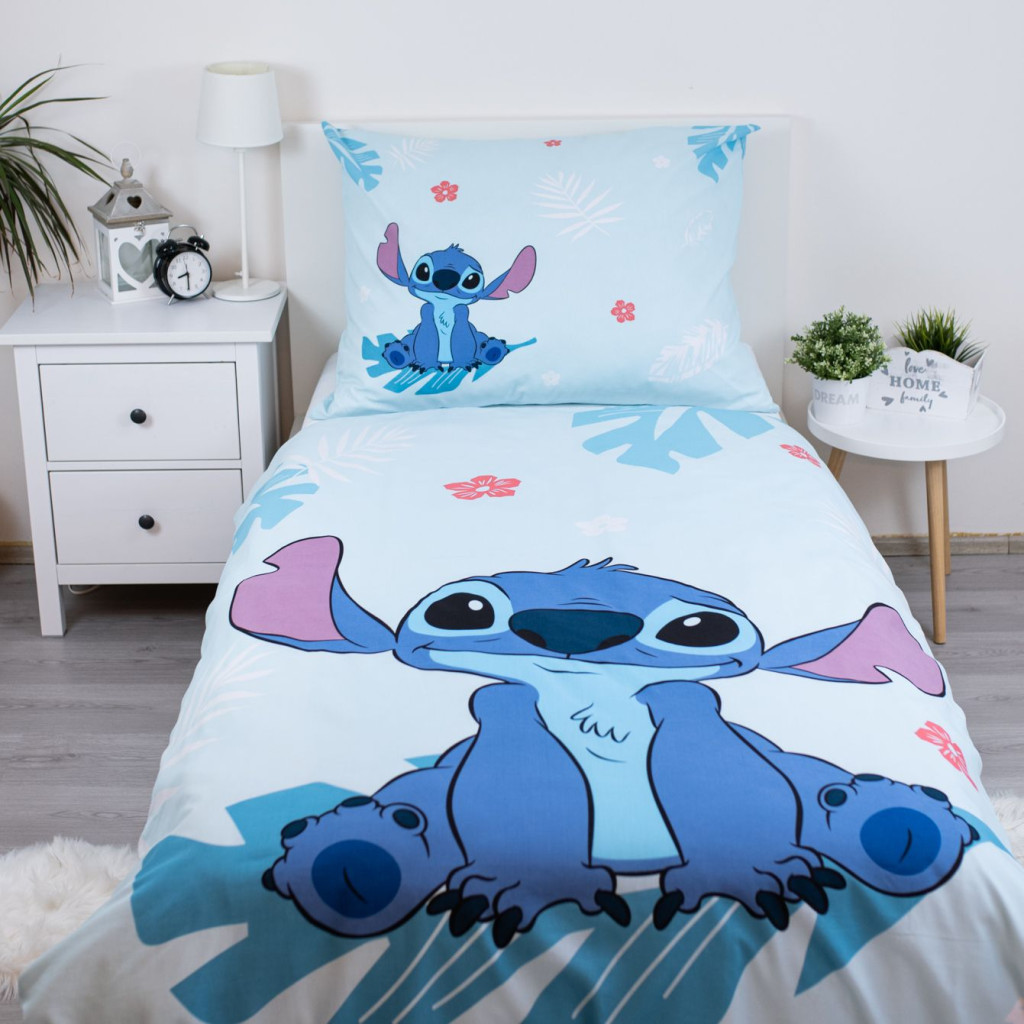 Disney Lilo und Stitch Blue Bettwäsche 140×200cm, 70×90 cm