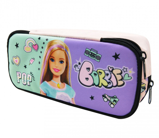 Barbie Pop Federmäppchen mit 2 Fächern 26 cm