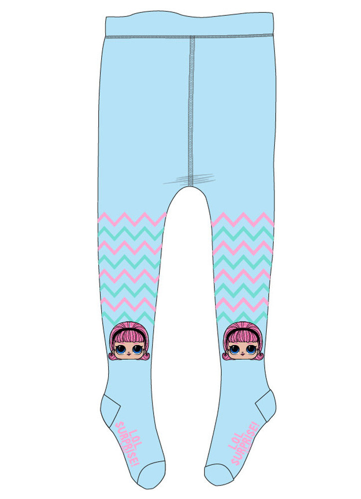 LOL Surprise! Style Light Blue Kinderstrumpfhose 7 - 8 Jahre / 122 - 128 cm