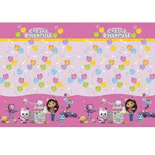 Gabby's Dollhouse Friends Kunststoff Tischdecke 120x180 cm