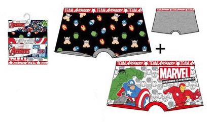 Avengers Kinder-Boxershorts 2 Stück/Paket 2/3 Jahre
