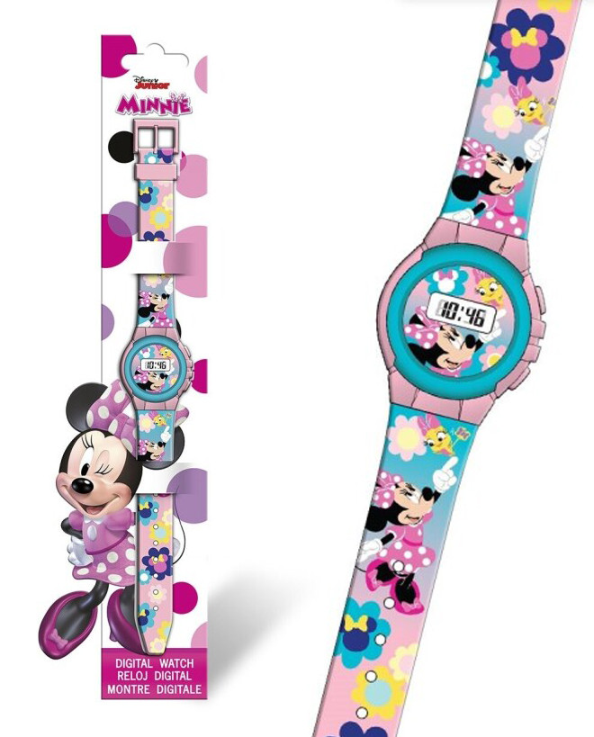 Disney Minnie  Wild Flower digitale Uhr
